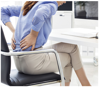 Benefits of good posture at work