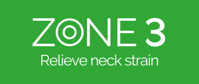 Zone 3 - Relieve neck strain