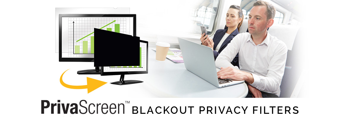 PrivaScreen™ Blackout Privacy Filters by Fellowes