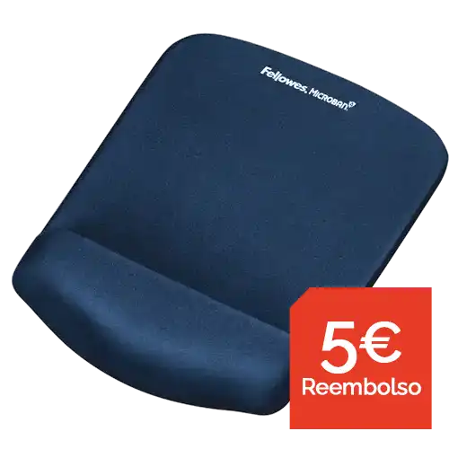 Alfombrilla con reposamuñecas foam PlusTouch™