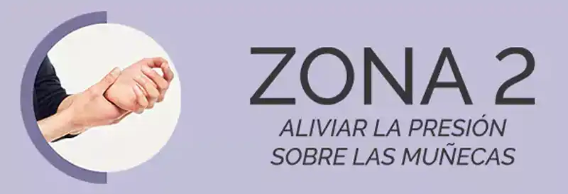 Zone 2 - Avoid Wrist Pressure