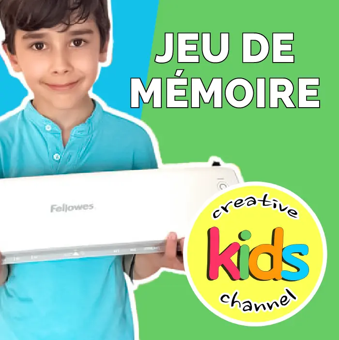 Fabrique ton propre jeu de mémoire pour jouer avec les enfants