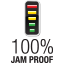 100% Jam Proof Icon