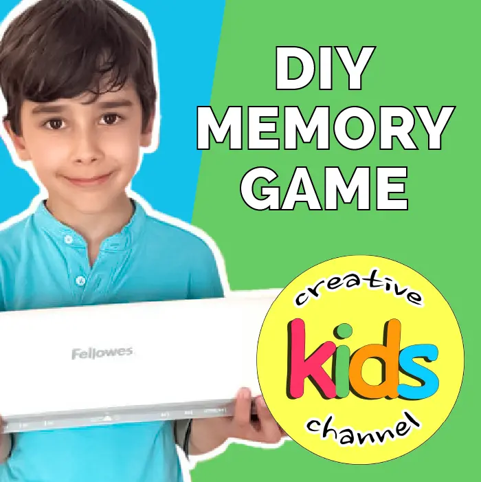 DIY Memory Game with Kids 