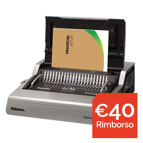 Galaxy-E 500 Rilegatrice elettrica a dorsi plastici