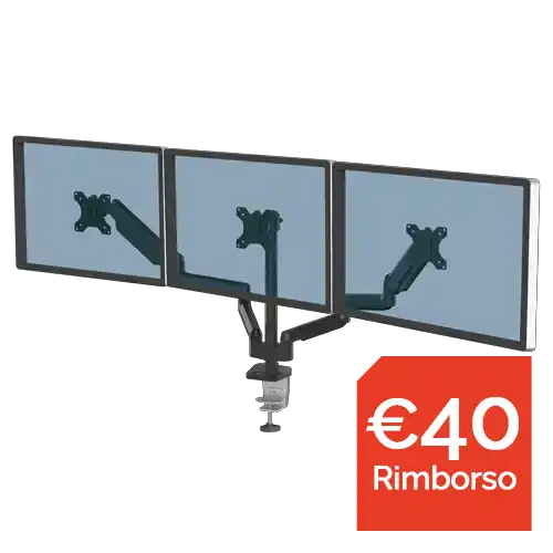 Braccio monitor triplo Platinum