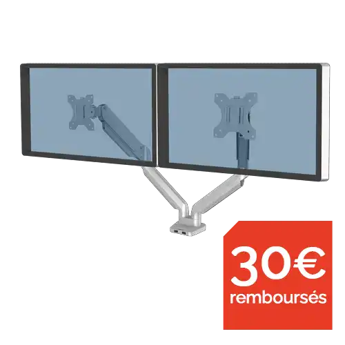 Platinum Dubbele monitor arm