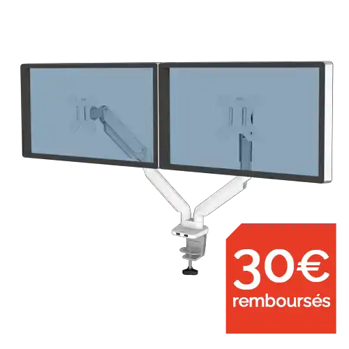 Platinum Dubbele monitor arm