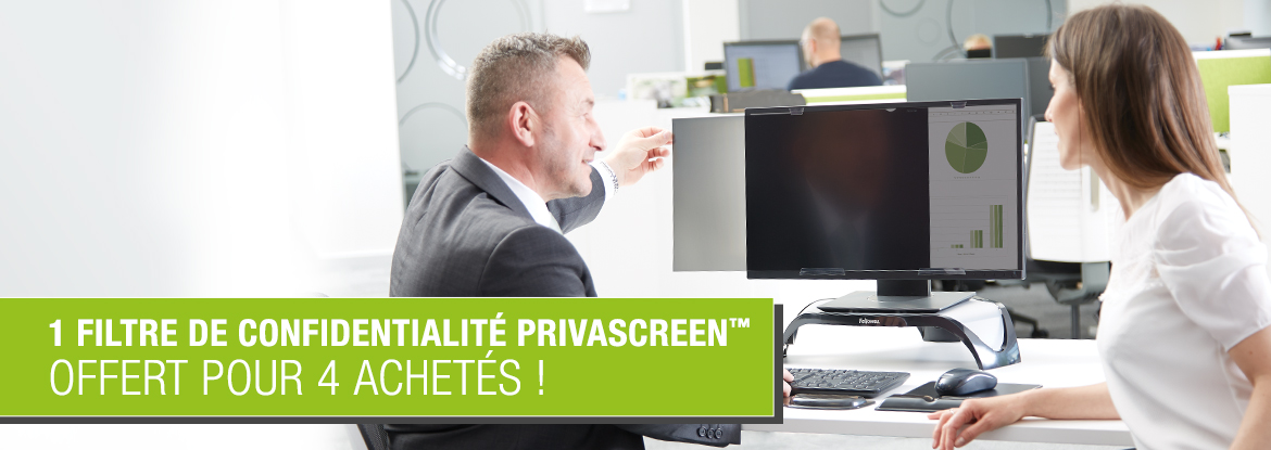 1 Filtre de confidentialité PrivaScreen™ offert pour 4 achetés !