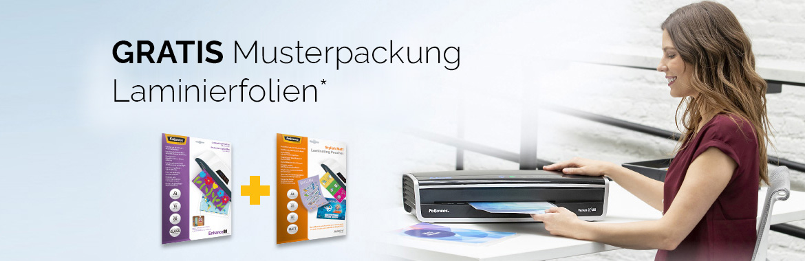 FREE laminating pouches sample pack