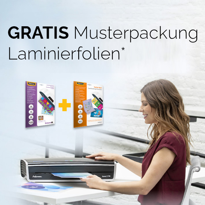 FREE laminating pouches sample pack