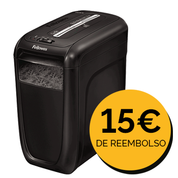 Fellowes® Destructora 60Cs - Destruye hasta 10 hojas