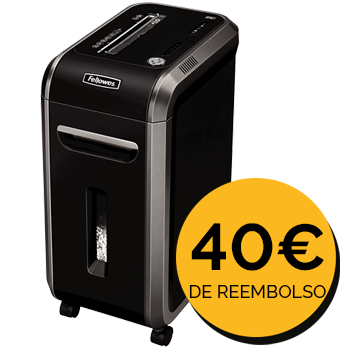 Fellowes® Destructora 99Ci - 100% anti-atascos