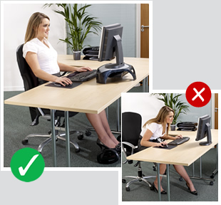 Correct and Incorrect Posture Examples